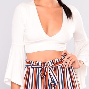 Fashion nova crop top new with tags
